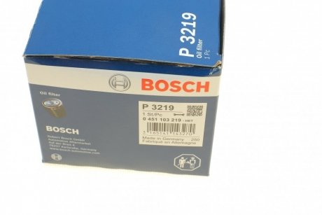 Фільтр масляний BOSCH 0 451 103 219 (фото 1)