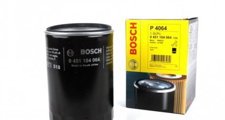 Фільтр масляний BOSCH 0 451 104 064 (фото 1)