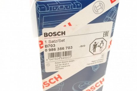 Комплект проводів запалення BOSCH 0 986 356 703 (фото 1)