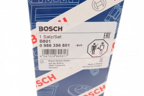 Комплект проводів запалення BOSCH 0 986 356 801 (фото 1)