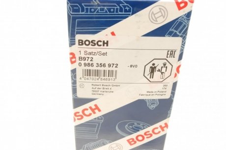 Комплект проводів запалення BOSCH 0 986 356 972 (фото 1)