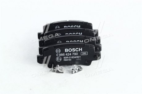 Гальмівні колодки, дискові BOSCH 0 986 424 790 (фото 1)