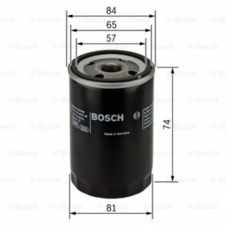 Фильтр масляный BOSCH 0 986 452 016 (фото 1)