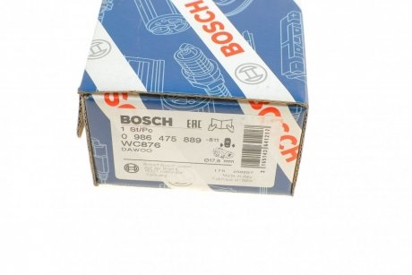 Гальмівний циліндр BOSCH 0 986 475 889 (фото 1)