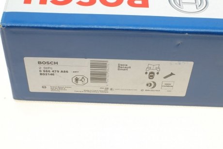 Диск тормозной BOSCH 0 986 479 A86 (фото 1)