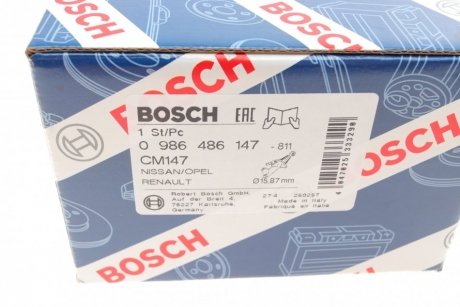 Головний циліндр зчеплення BOSCH 0 986 486 147 (фото 1)