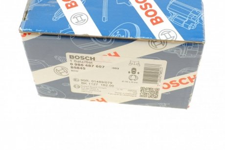 Гальмівні колодки, барабанні BOSCH 0 986 487 607 (фото 1)