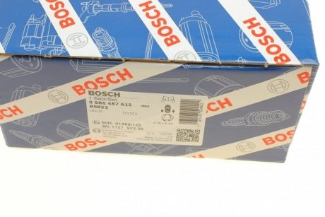 Гальмівні колодки, барабанні BOSCH 0 986 487 615 (фото 1)