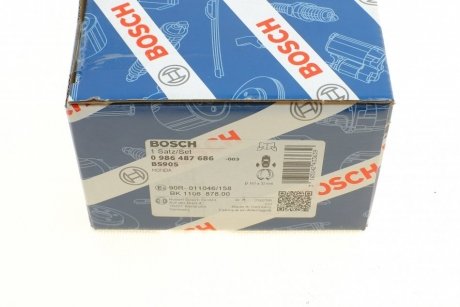 Гальмівні колодки, барабанные BOSCH 0 986 487 686 (фото 1)