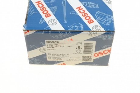 Гальмівні колодки, барабанні BOSCH 0 986 487 718 (фото 1)