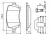 Гальмівні колодки, дискові BOSCH 0 986 494 649 (фото 8)