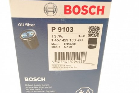 Фільтр масляний BOSCH 1 457 429 103 (фото 1)