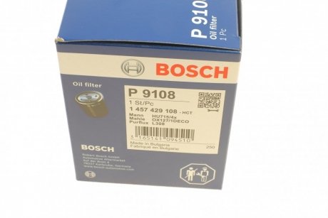 Фільтр масляний BOSCH 1 457 429 108 (фото 1)