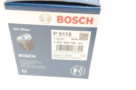 Фільтр масляний BOSCH 1 457 429 118 (фото 1)