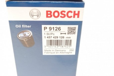 Фильтр масляный двигателя MB (203, 211, 210, 220) E280 99-05 BOSCH 1 457 429 126 (фото 1)