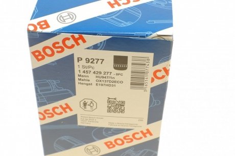 Фільтр масляний BOSCH 1 457 429 277 (фото 1)