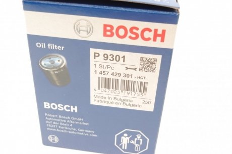 Фільтр масляний BOSCH 1 457 429 301 (фото 1)