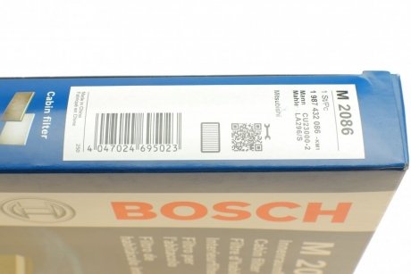 Фільтр салону BOSCH 1 987 432 086 (фото 1)