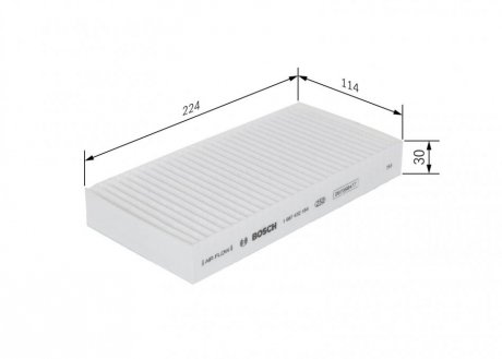 Фільтр салону BOSCH 1 987 432 184 (фото 1)