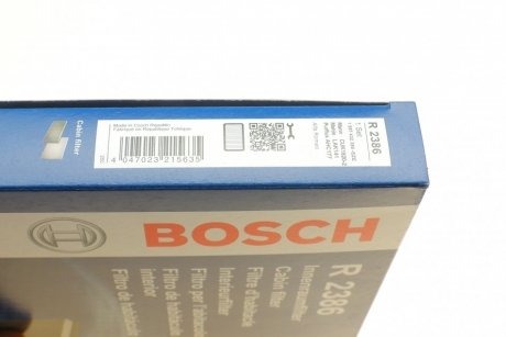 Фільтр салону BOSCH 1 987 432 386 (фото 1)