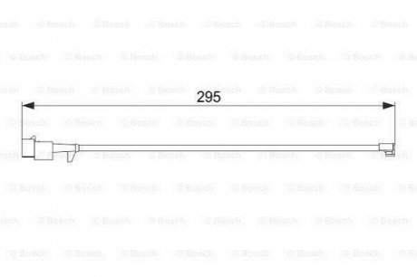 Датчик зносу,гальм.колодки BOSCH 1 987 474 575 (фото 1)