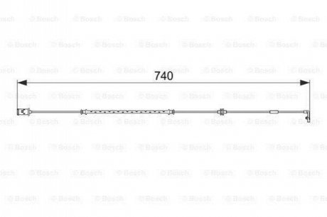 Гальмівні аксесуари BOSCH 1987474587 (фото 1)