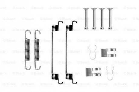 К-т кріплення задніх гальмівних колодок FIAT PUNTO 99- BOSCH 1987475268 (фото 1)