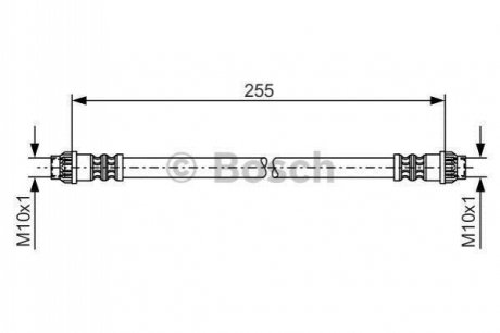 Шланг тормозной BOSCH 1987476178 (фото 1)