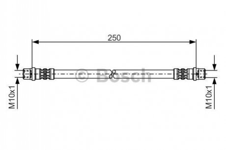 Гальмівний шланг BOSCH 1 987 476 309 (фото 1)