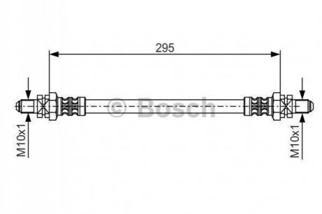 Шланг гальмівний BOSCH 1987476382 (фото 1)