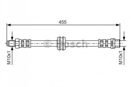 Гальмівний шланг BOSCH 1987476444 (фото 1)