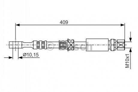 Гальмівний шланг BOSCH 1 987 476 644 (фото 1)