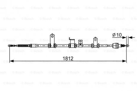 Автозапчасть BOSCH 1987482615 (фото 1)