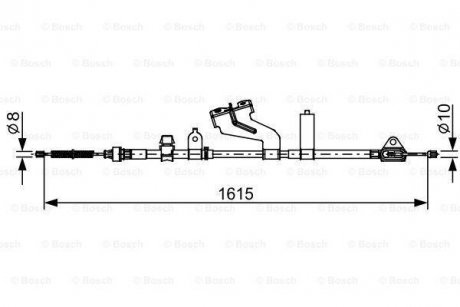 Автозапчасть BOSCH 1987482656 (фото 1)