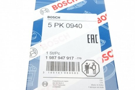 Доріжковий пас BOSCH 1 987 947 917 (фото 1)