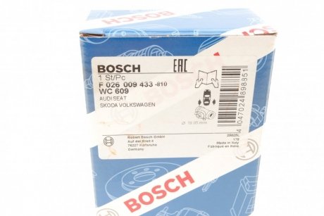 Гальмівний циліндр BOSCH F 026 009 433 (фото 1)