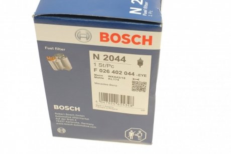 Фильтр топливный BOSCH F 026 402 044 (фото 1)