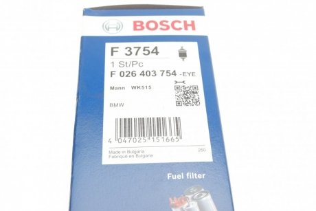 Фильтр BOSCH F 026 403 754 (фото 1)