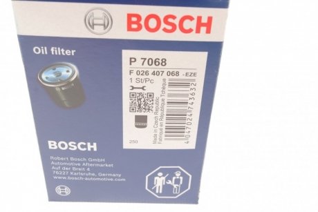 Фільтр масляний BOSCH F 026 407 068 (фото 1)