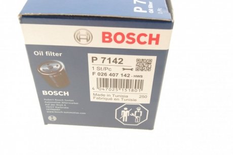 Фільтр масляний BOSCH F 026 407 142 (фото 1)