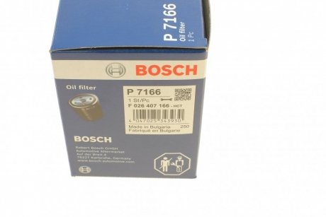 Фільтр масляний BOSCH F 026 407 166 (фото 1)