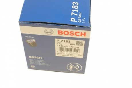 Фильтр масляный VAG 1.2-1.4 TSI 07- BOSCH F 026 407 183 (фото 1)