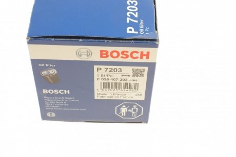 Фільтр масляний BOSCH F 026 407 203 (фото 1)