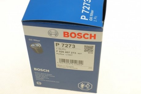 Фільтр масляний BOSCH F 026 407 273 (фото 1)