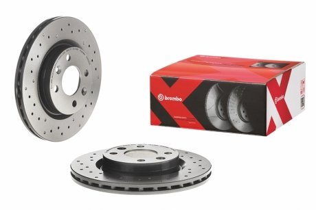 Гальмівні диски BREMBO 09.5802.2X (фото 1)