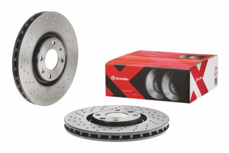 Тормозной диск BREMBO 09.A185.1X (фото 1)