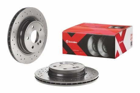 Гальмівні диски BREMBO 09.A760.1X (фото 1)