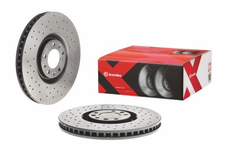 Гальмівні диски BREMBO 09.A829.1X (фото 1)