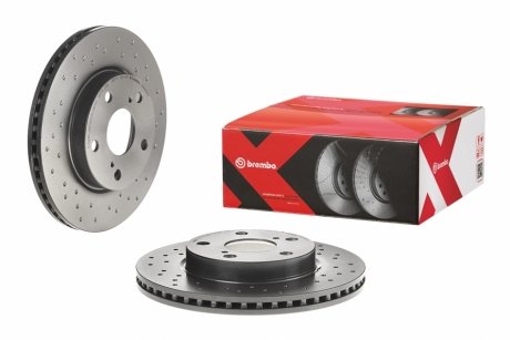 Гальмівні диски BREMBO 09.A864.1X (фото 1)