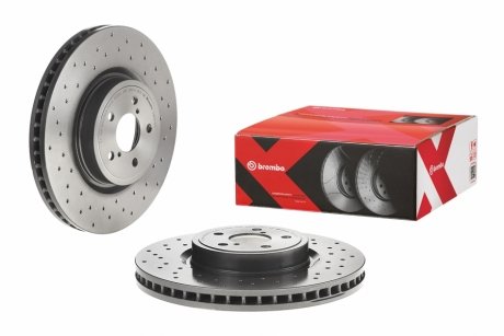 Гальмівні диски BREMBO 09.A870.1X (фото 1)